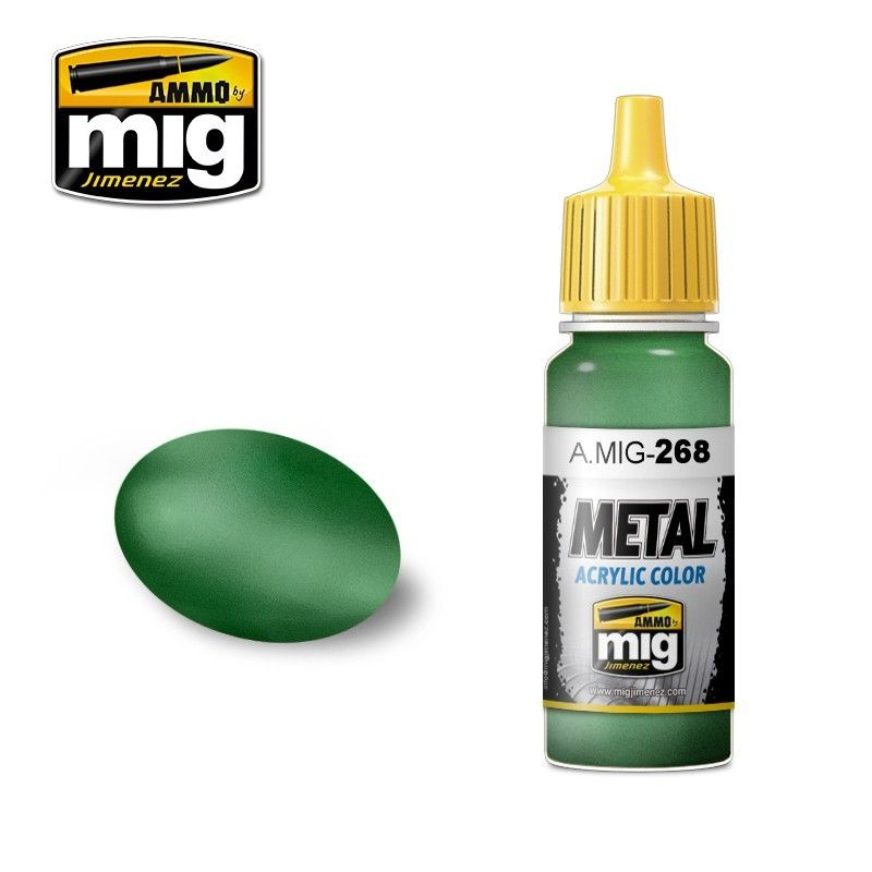 Краска акриловая Aotake Green (Ammo Mig) (17ml) #1