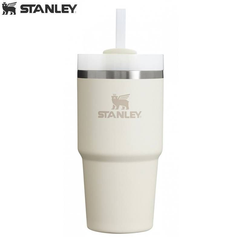 Термокружка Stanley Quencher H2.0 с трубочкой 0,591L кремовая #1