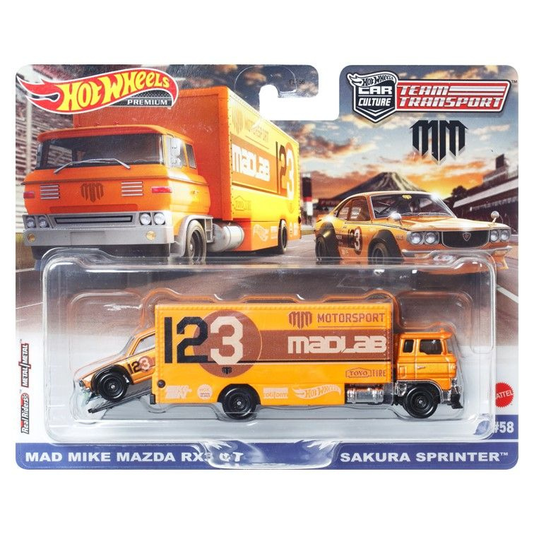 HKF44 Машинка металлическая игрушка Hot Wheels Premium Car Culture коллекционная модель премиальная Team #1