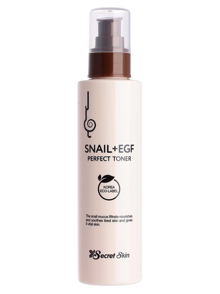 SECRET SKIN Тонер для лица с экстрактом улитки и фактором роста EGF Snail+EGF Perfect Toner, 150 мл. #1