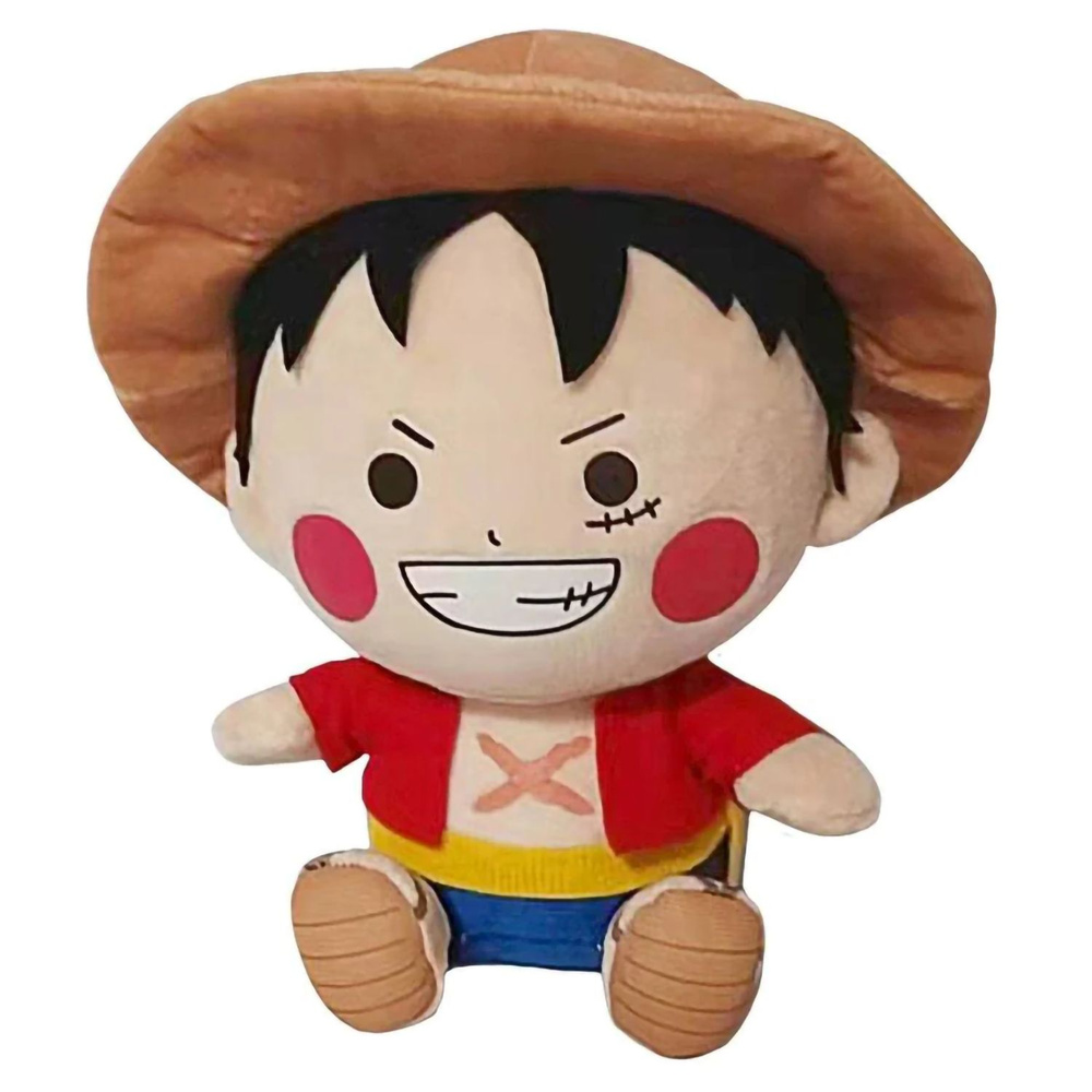 Фигурка плюшевая Sakami Plush Chibi Luffy 25 cm SK010363 #1