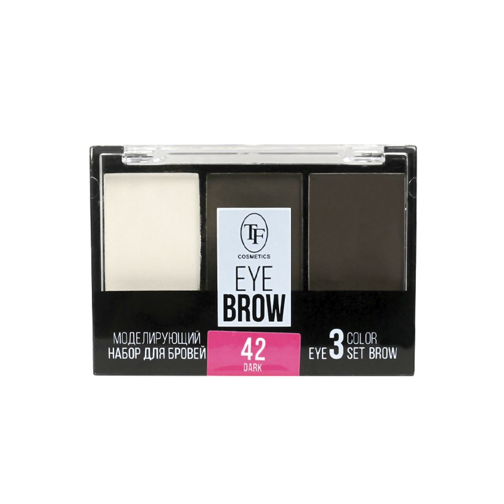 Triumph Моделирующий набор для бровей Eyebrow 3 Color Set тон 42 #1