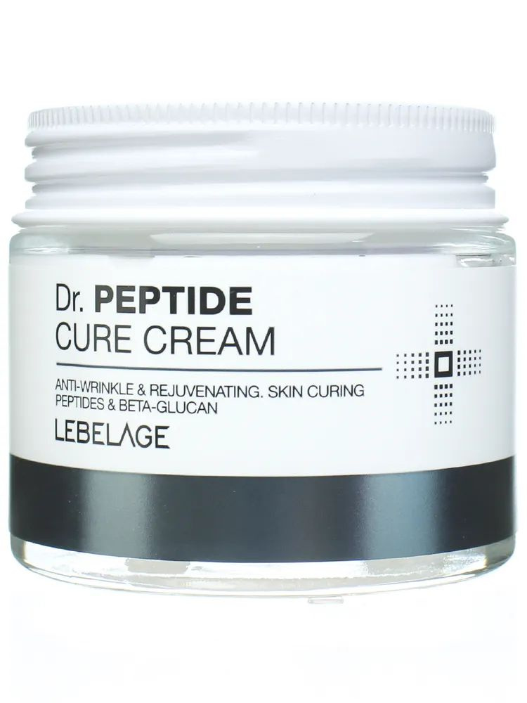 LEBELAGE Крем для лица Антивозрастной омолаживающий с Пептидами Dr. Peptide Cure Cream, 70млй крем с #1