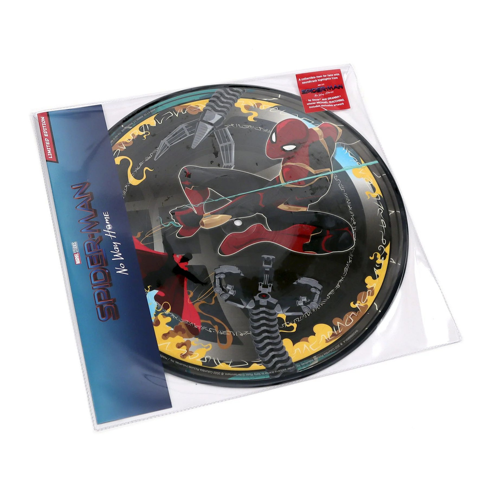 Человек-Паук: Нет Пути Домой OST (Picture Disc Marvel USA Limited Soundtrack) Виниловая Пластинка с Рисунком, #1