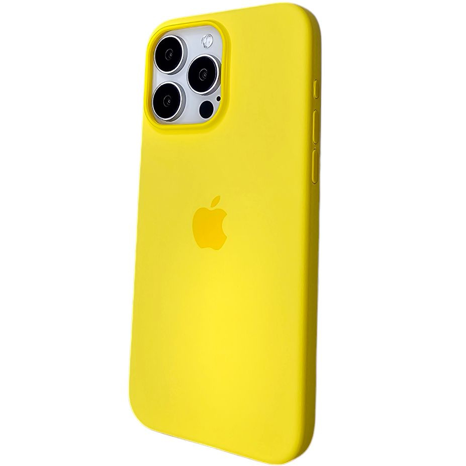 Silicone Case для Iphone 14 PRO MAX, Оригинальный Силиконовый Чехол с MagSafe, с анимацией (NFС), цвет #1