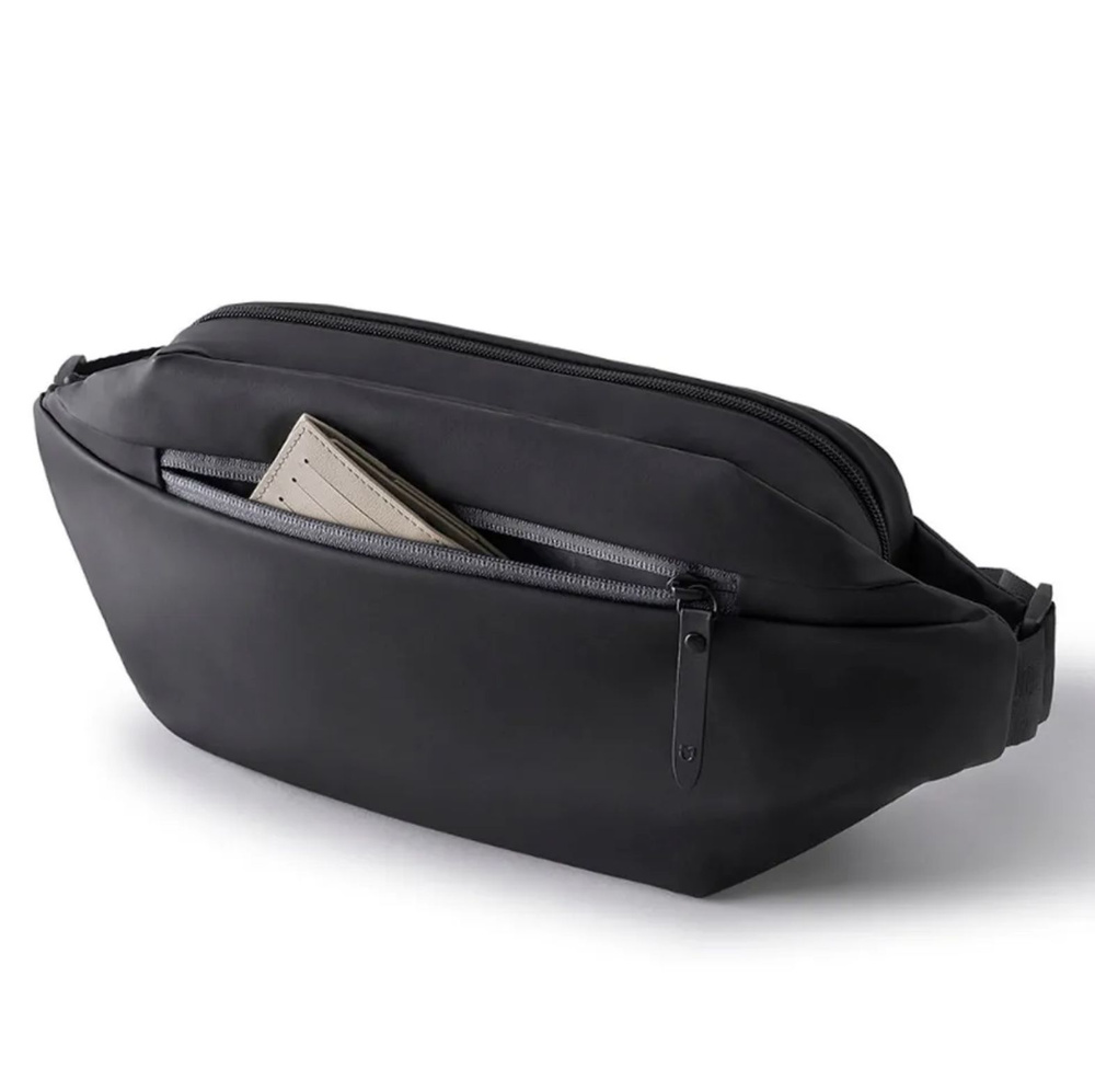 Xiaomi сумка на пояс Multifunctional Sports and Leisure Chest Bag (MJXB01RM), черный  #1