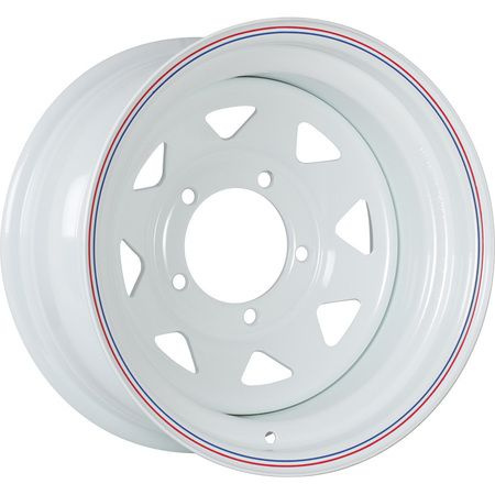 ORW Nissan/Toyota White Колесный диск Штампованный 15x8" PCD6х139.7 ET19 D110  #1