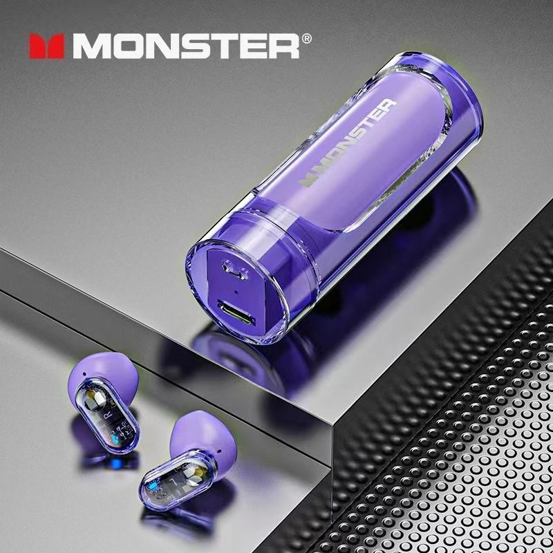 Monster Airmars XKT13 Long Endurance Bluetooth 5.3 Earphones Purple (фиолетовые) #1