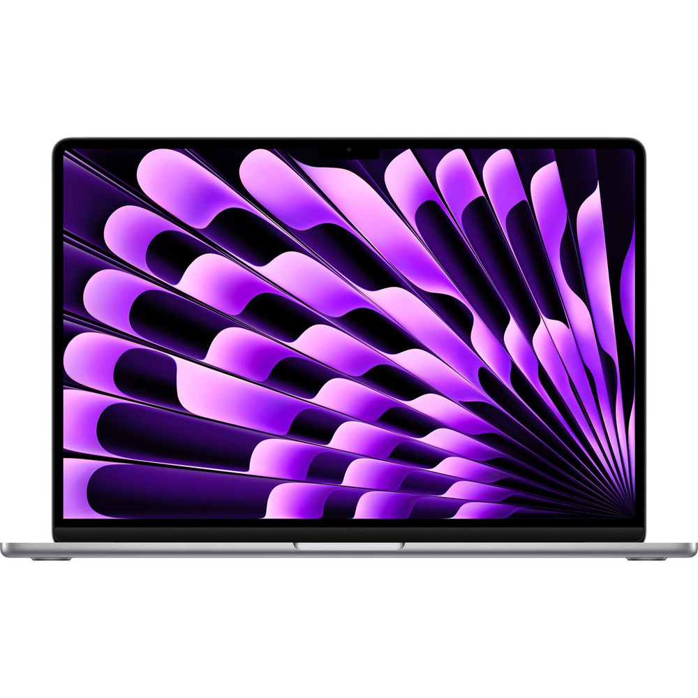 Apple Z1BP000BH Ноутбук 15.3", Apple M3 (8 CPU, 10 GPU), RAM 16 ГБ, SSD, MacOS, (Z1BP000BH), серый  #1