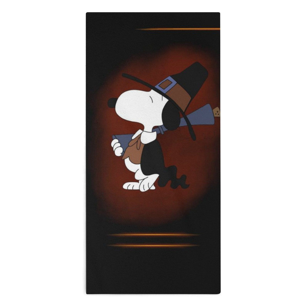 SNOOPY Полотенце для лица, рук, Микрофибра, 30x70 см, разноцветный, 1 шт.  #1