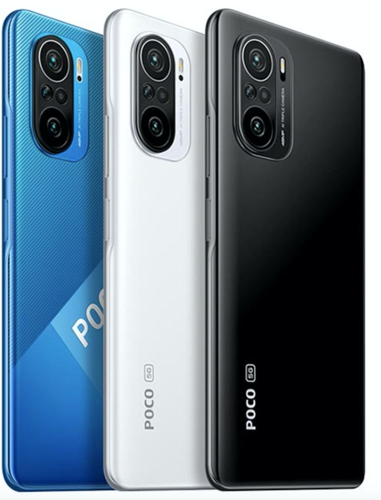 Смартфон Poco F3 8/256 ГБ, черный #1