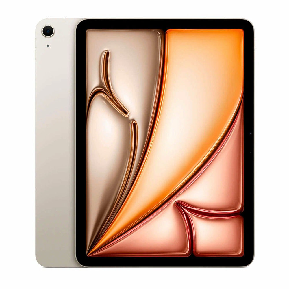 11" Планшет Apple iPad Air (M2) Wi-Fi 128 ГБ,Starlight MUWE3 #1