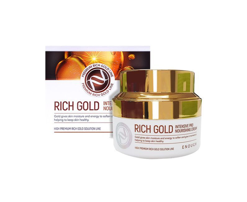 Enough Rich Gold Intensive Pro Nourishing Cream Интенсивно омолаживающий и питательный крем для кожи #1