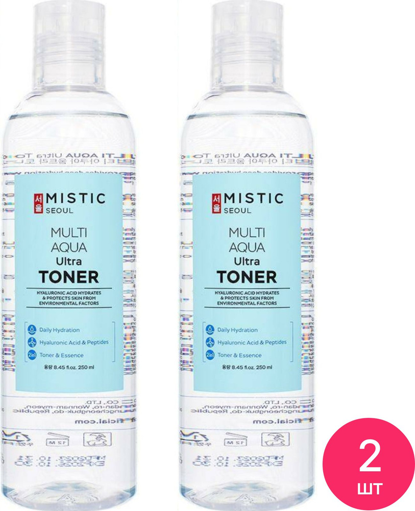 MISTIC / Мистик Multi Aqua Ultra Toner Тонер для лица глубокоувлажняющий с гиалуроновой кислотой для #1