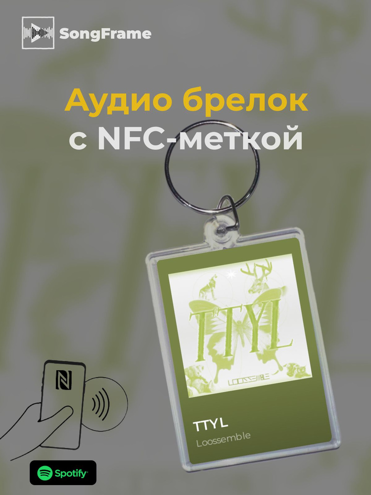 Брелок Spotify с NFC Трек: Loossemble - TTYL #1