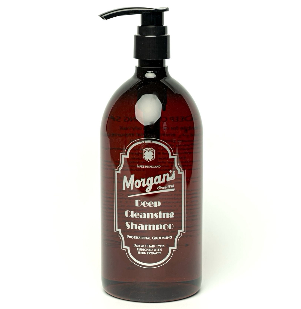 Шампунь глубоко очищающий Deep Cleansing Morgan's, 1л #1