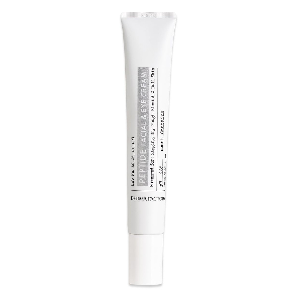 Derma Factory Крем пептидный с комплексом Секольджи Peptide Factial & Eye Cream, 20ml  #1