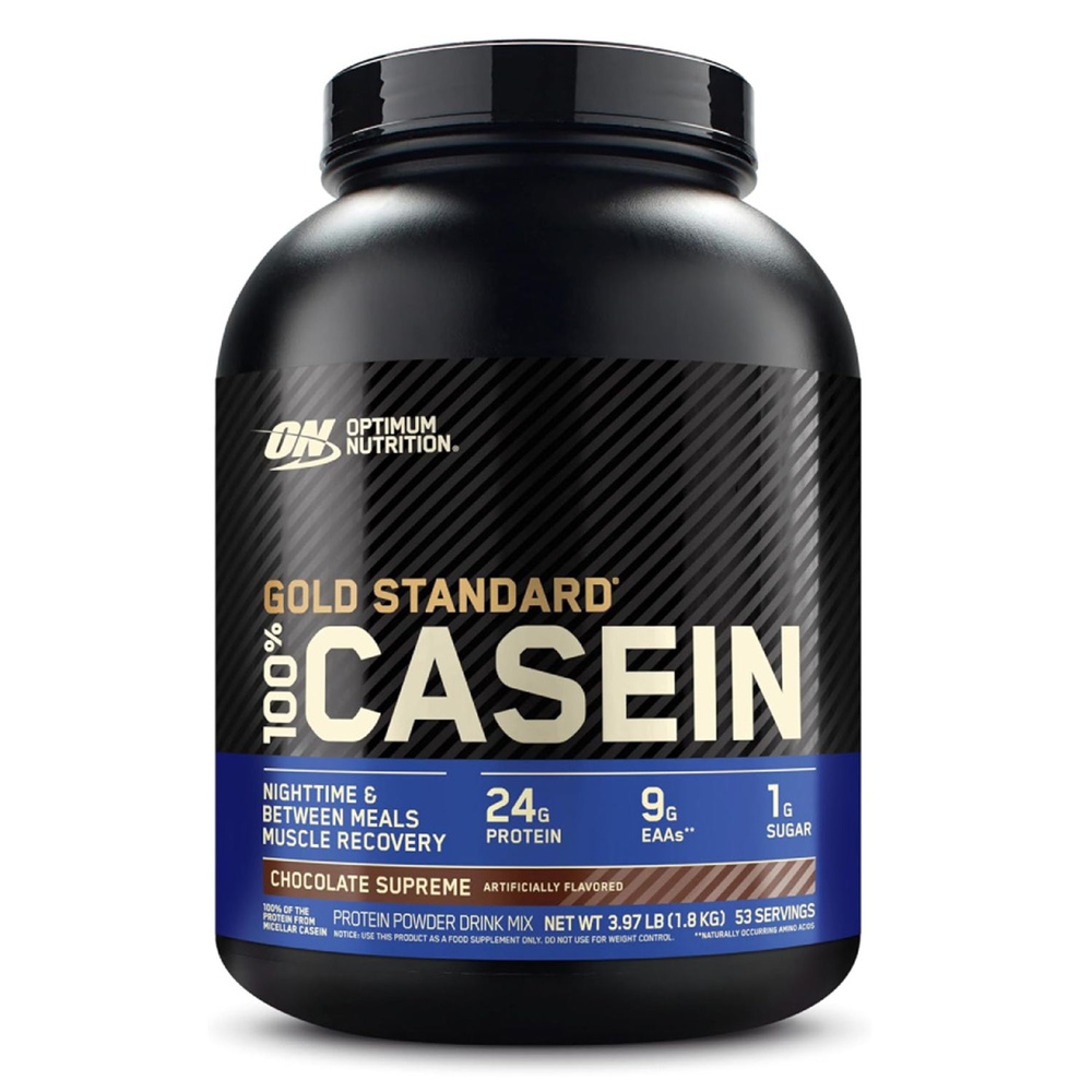 Казеиновый протеин Optimum Nutrition Gold Standard 100% Casein 1800 гр Шоколад  #1