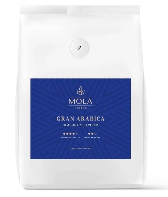 Кофе молотый Mola Gran Arabica Натуральный 200 г #1