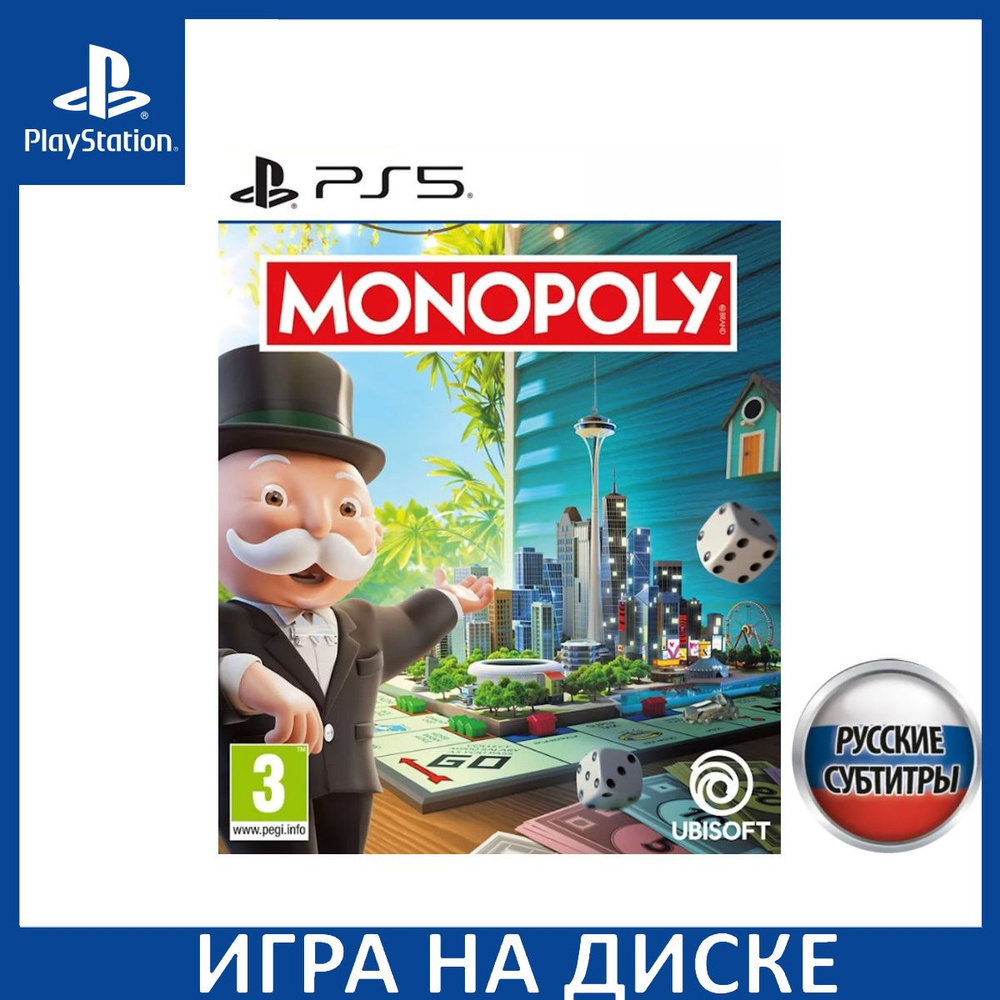 Игра Monopoly (Монополия) 2024 PS5 Русская Версия Диск на PlayStation 5  #1