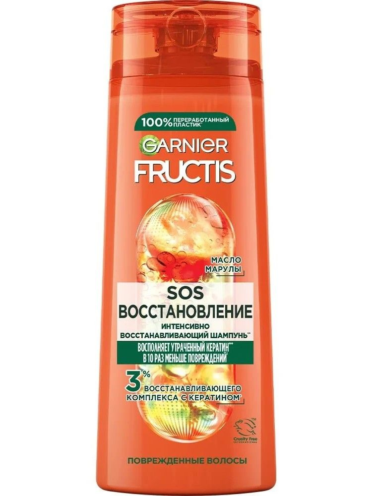 Шампунь для волос Garnier Fructis Sos Восстановление, 400мл #1