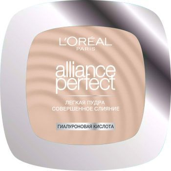 L'Oreal Paris Пудра Alliance Perfect, 3.D/3.W Светло-бежевый, минеральная пудра для лица матирующая, #1