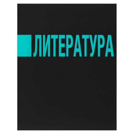 Тетрадь КОКОС предметная, 48 листов, "Иероглифы-Литература", выборочный лак, матовая ламинация, со справочными #1