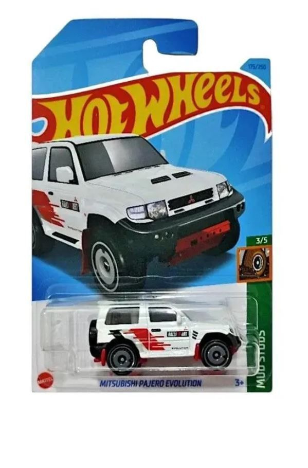 Машинка Hot Wheels Mitsubishi Pajero Evolution / HW MUD STUDS / Хот Вилс #1