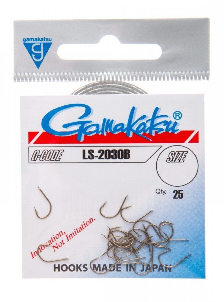 Крючки Gamakatsu Hook LS-2030B №10 25 шт. #1