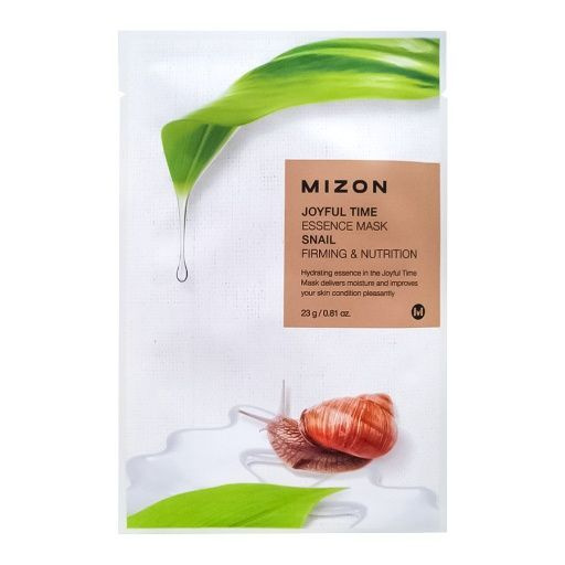 Mizon Тканевая маска для лица Joyful Time Essence Mask Snail, с экстрактом улиточного муцина, 23 гр  #1