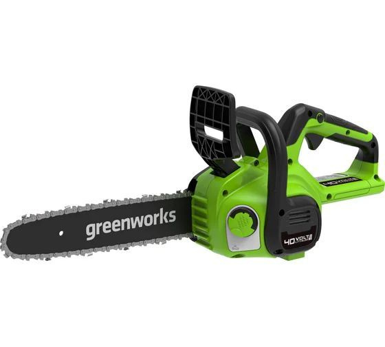 GreenWorks Цепная пила аккумуляторная Арт., 40V, 30 см, с 1xАКБ 2Ач c USB и ЗУ 2007807USB2  #1