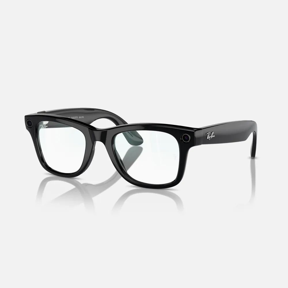 Ray-Ban Экшн-камера Очки с камерой Rayban Meta Wayfarer_Rayban_Wayfarer_Black_Clear  #1