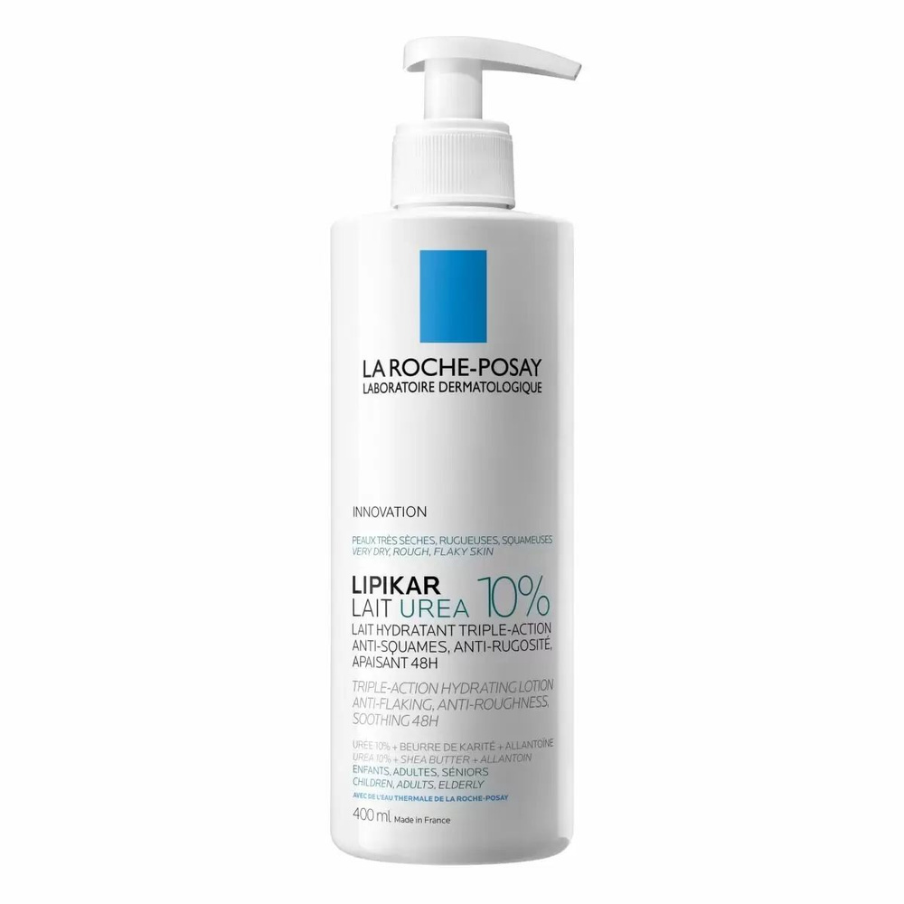 Молочко La Roche-Posay Lipikar Lait Urea 10% тройного действия для сухой и очень сухой кожи детей и взрослых, #1