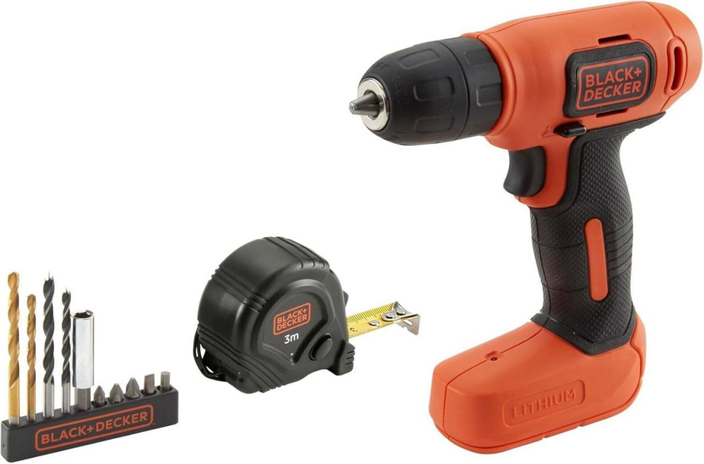 Аккумуляторная дрель Black&Decker BDCD8GPA-QW #1