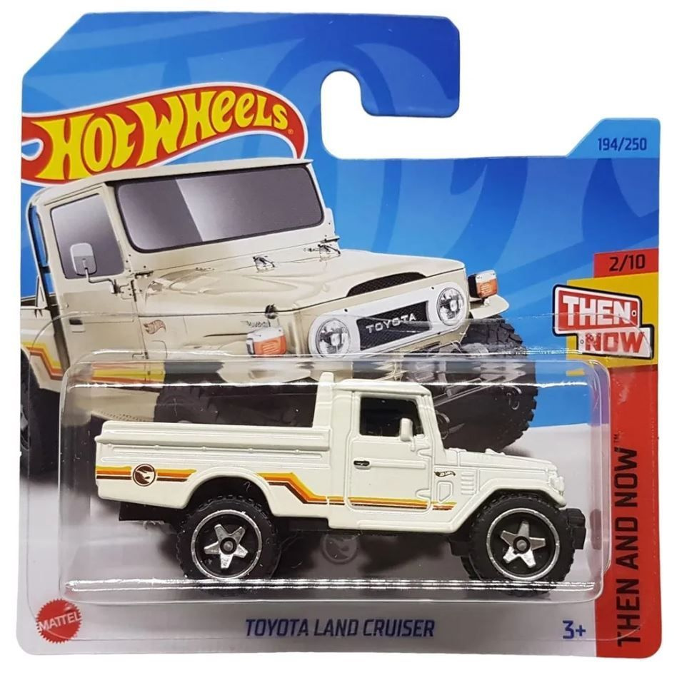 Машинка Hot Wheels Treasure Hunts Toyota Land Cruiser / HW THEN AND NOW / Хот Вилс #1