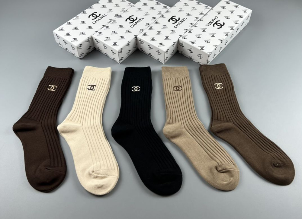 Носки Chanel Socks, 5 пар #1