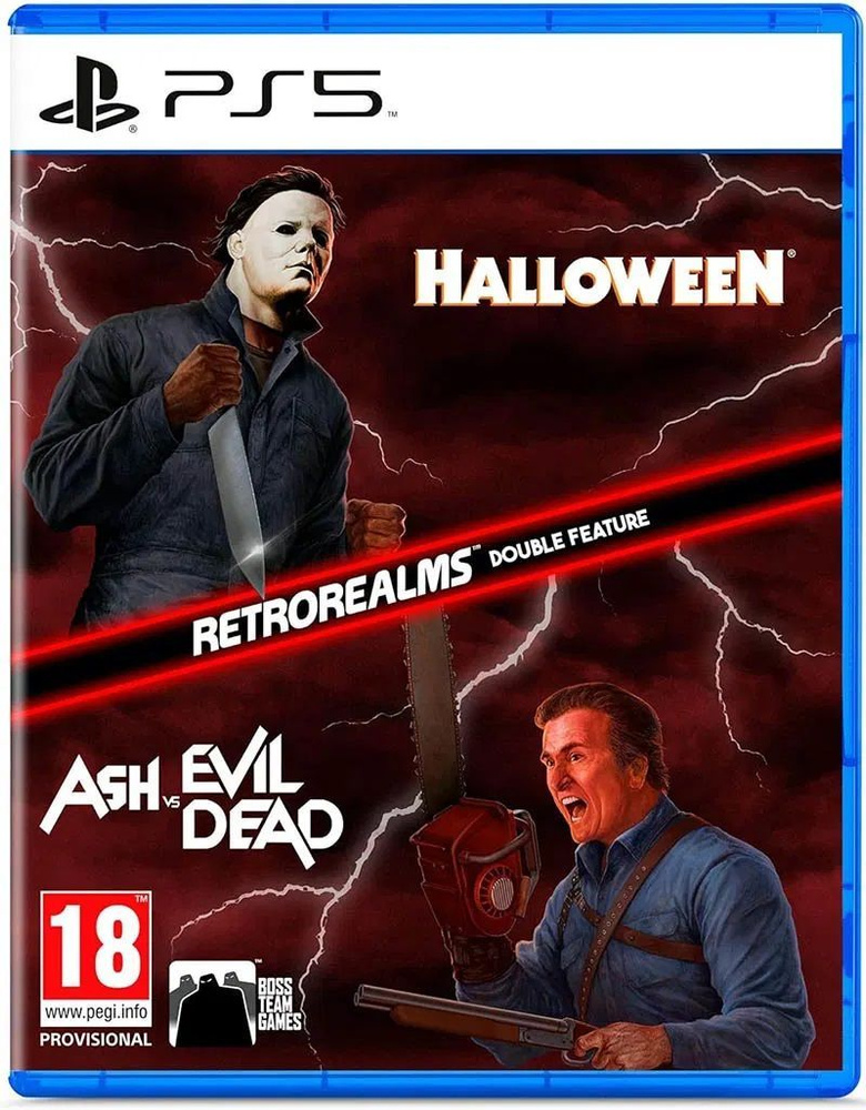 Игра Halloween and Ash vs Evil Dead - RetroRealms Double Feature (PlayStation 5, Английская версия)  #1