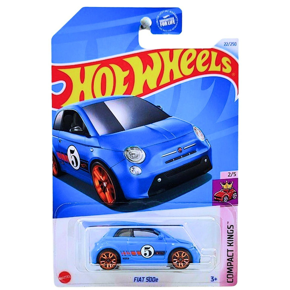 HTD03 Hot Wheels машинка металлическая игрушка коллекционная масштабная модель Fiat 500e Кейс 2024  #1