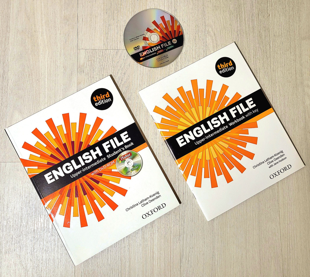 English File Upper Intermediate 3rd Edition, Third Edition, Учебник - Student's Book + Рабочая Тетрадь #1