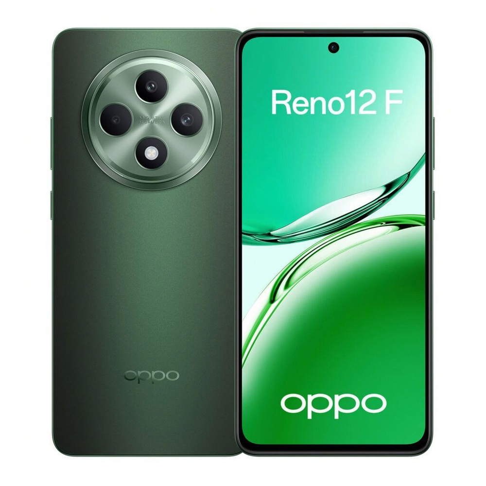 OPPO Смартфон Смартфон OPPO Reno 12 F 8/512 ГБ, зеленый, темно-зеленый  #1