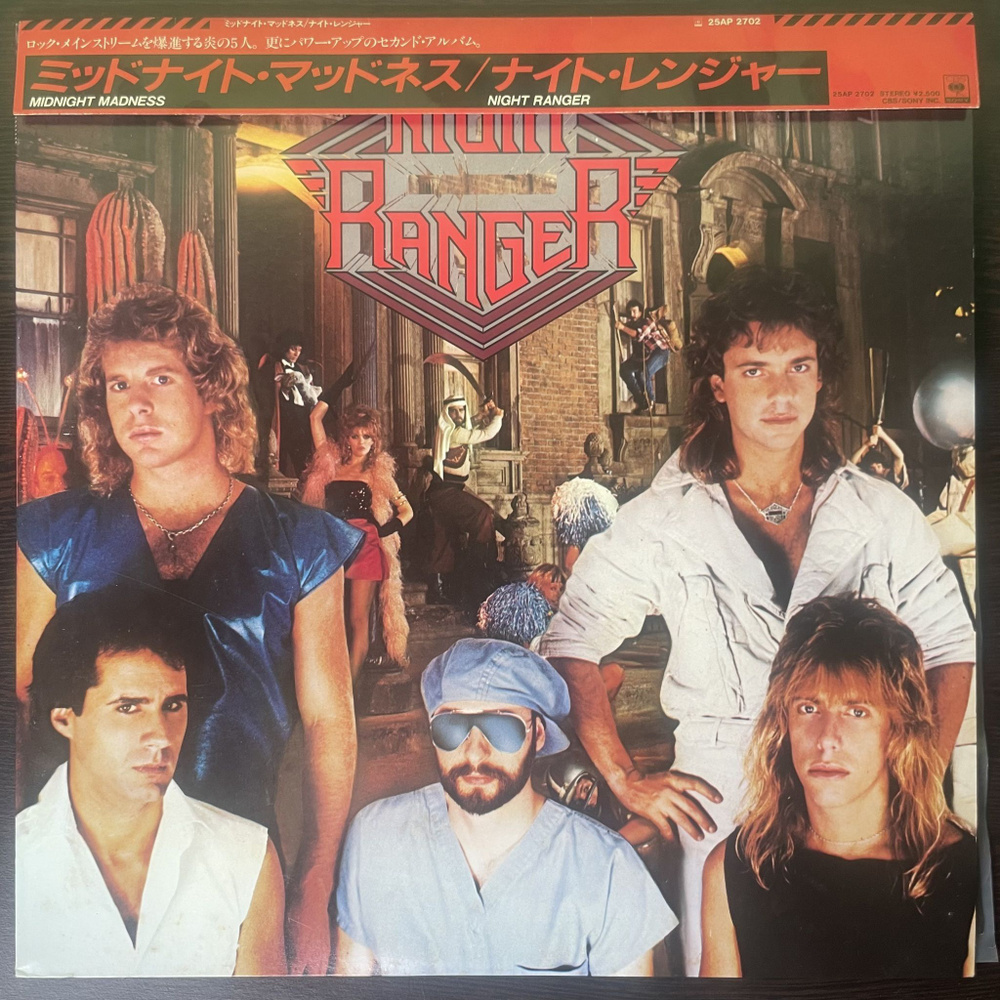 Виниловая пластинка Night Ranger - Midnight Madness (Япония 1983г.) #1