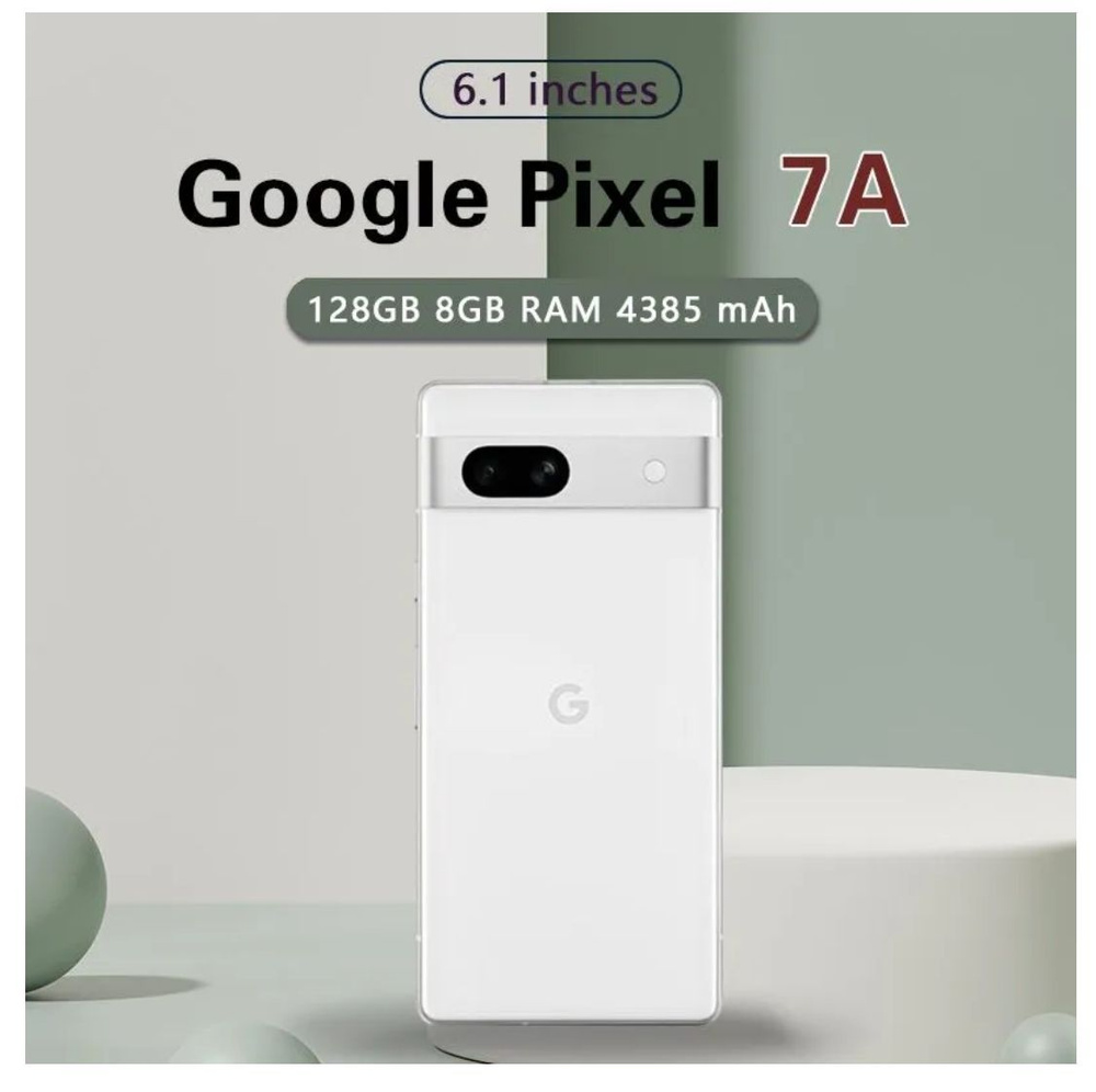 Google Смартфон Google Pixel 7A（Европейская версия） 8/128 ГБ, белый  #1