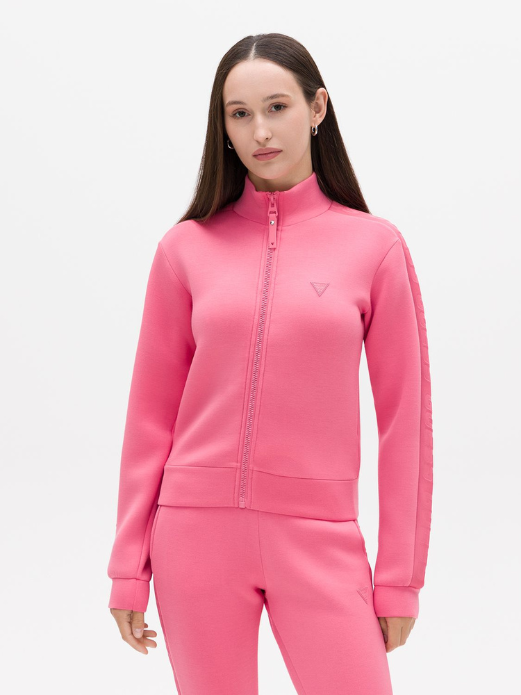 Олимпийка GUESS New Allie Scuba Zip Sweatshirt #1