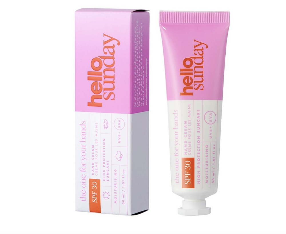 HELLO SUNDAY Сверхлегкий увлажняющий крем для рук c spf the one for your hands SPF30 Hand Cream 30ml #1