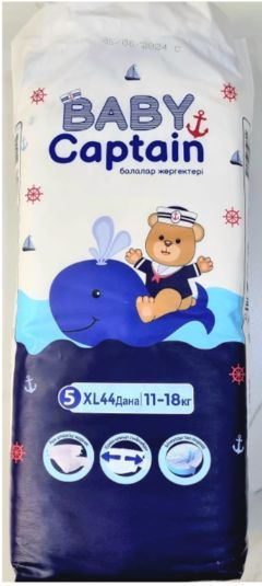 Подгузники Captain baby Классическая S, 72 шт #1