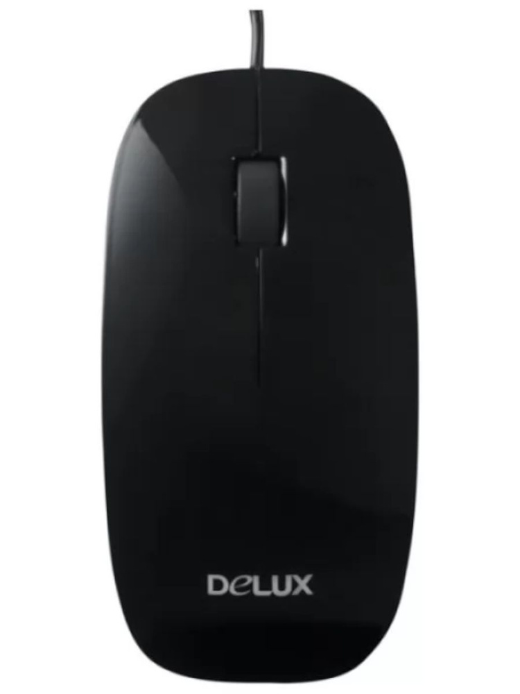 Мышь Delux DLM-111 USB,1000dpi,черная, #1