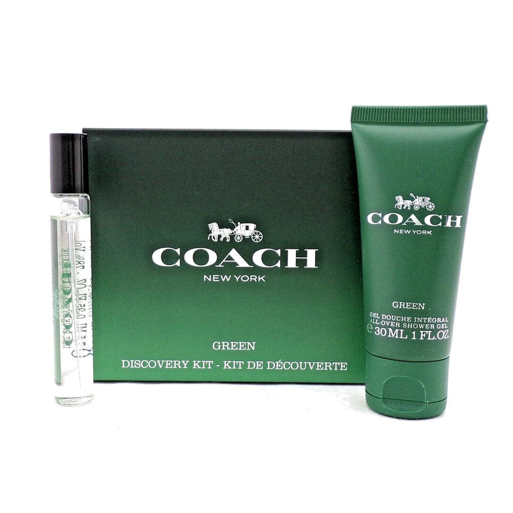 Парфюмерный набор Coach Green M Edt 7,5ml+30ml S/G #1