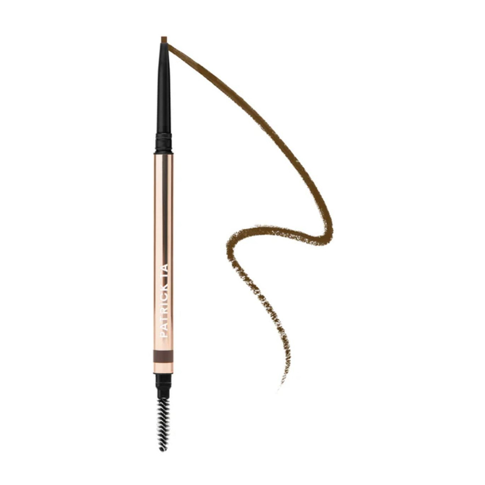 PATRICK TA Карандаш для бровей Major Brow Defining Pencil (Medium Brown) 0,04 г. #1