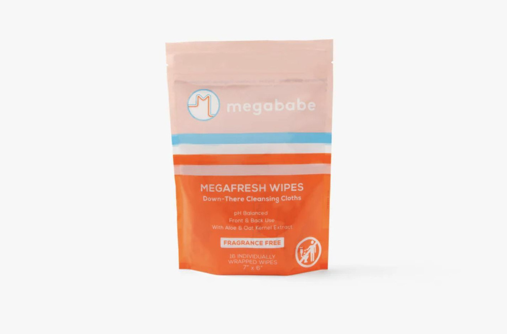 Megababe Влажные салфетки для интимной гигиены Megafresh Wipes (16 Individually Wrapped 7 x 6 Wipes) #1