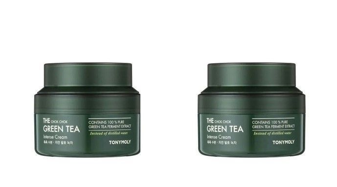 Tonymoly Увлажняющий крем для лица The Chok Chok Green Tea Intense Cream, с экстрактом зеленого чая, #1